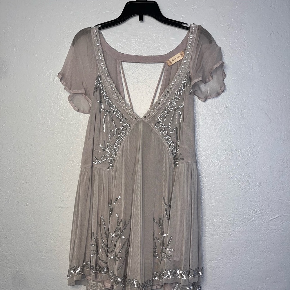 Boho Sequined Altar’d State Top
